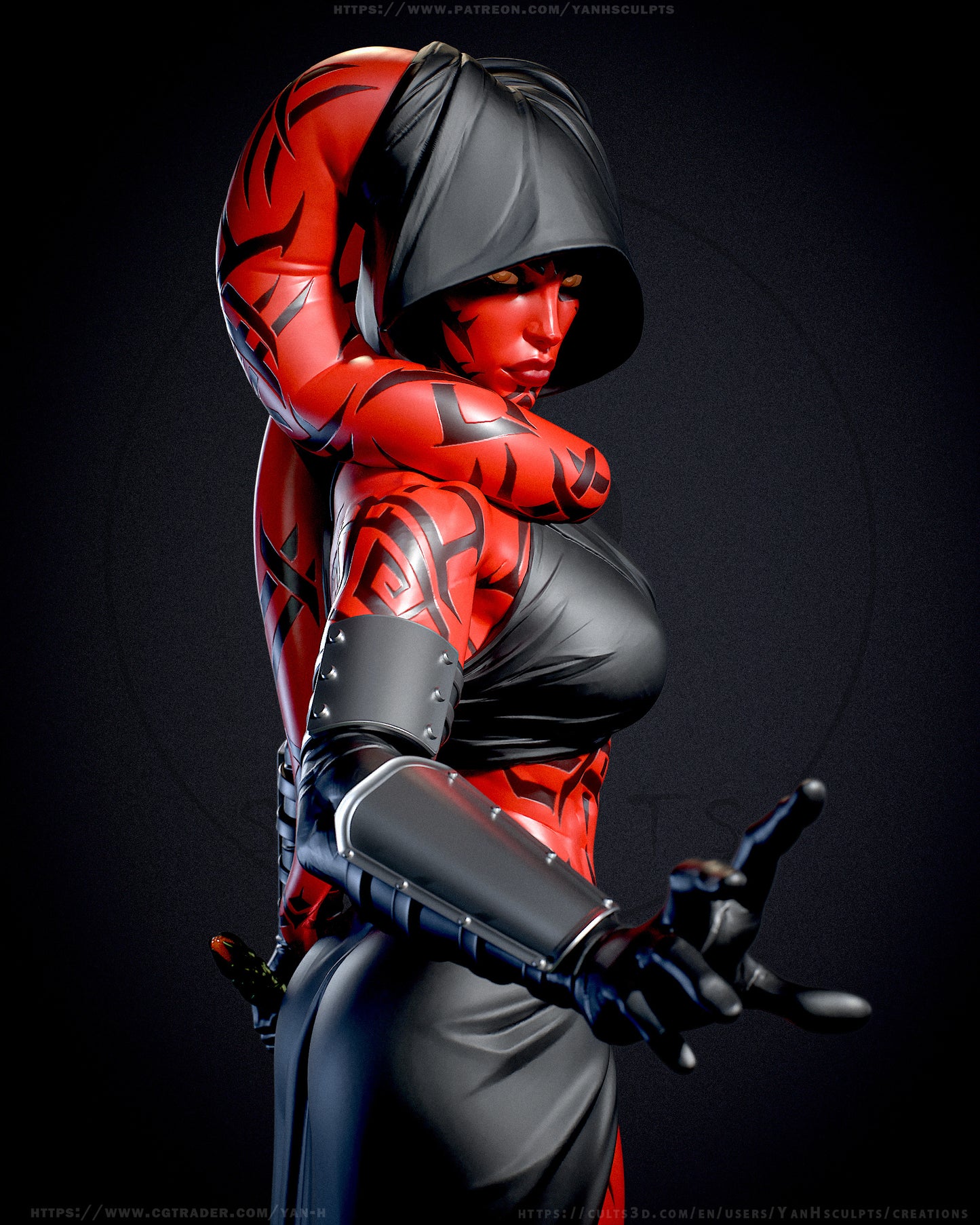 0875 Darth Talon - STL 3D Print Files