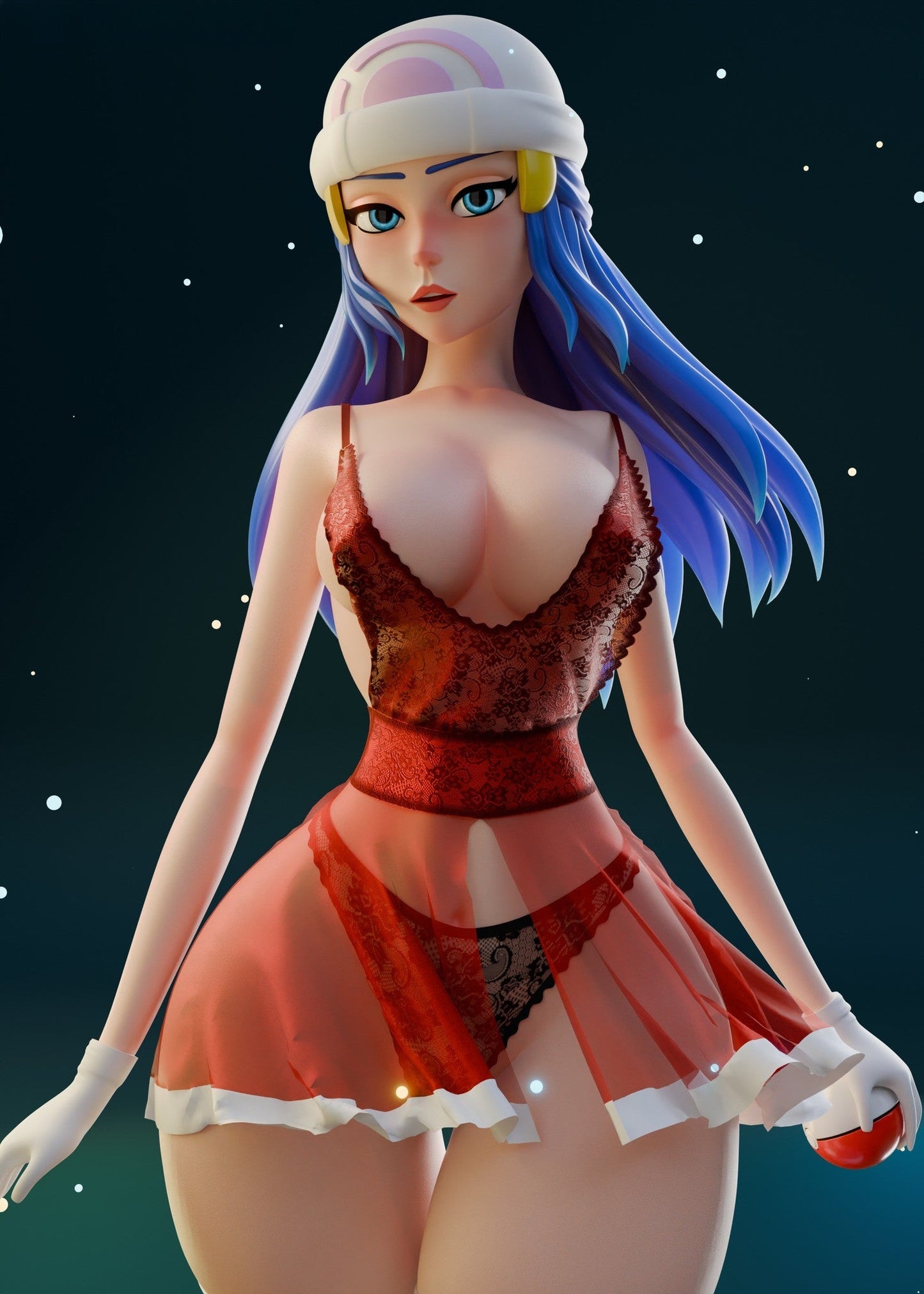 0967 Dawn NSFW - Pokemon (1939) - STL 3D Print Files