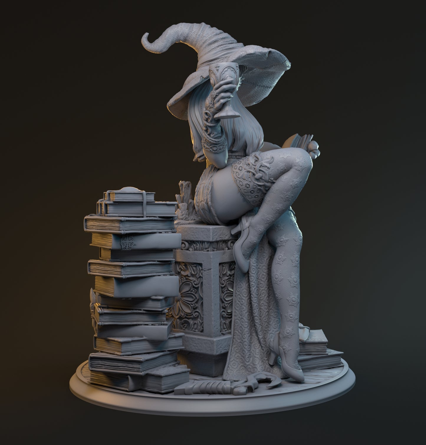 1718 Merlin_Miniature NSFW - STL 3D Print Files