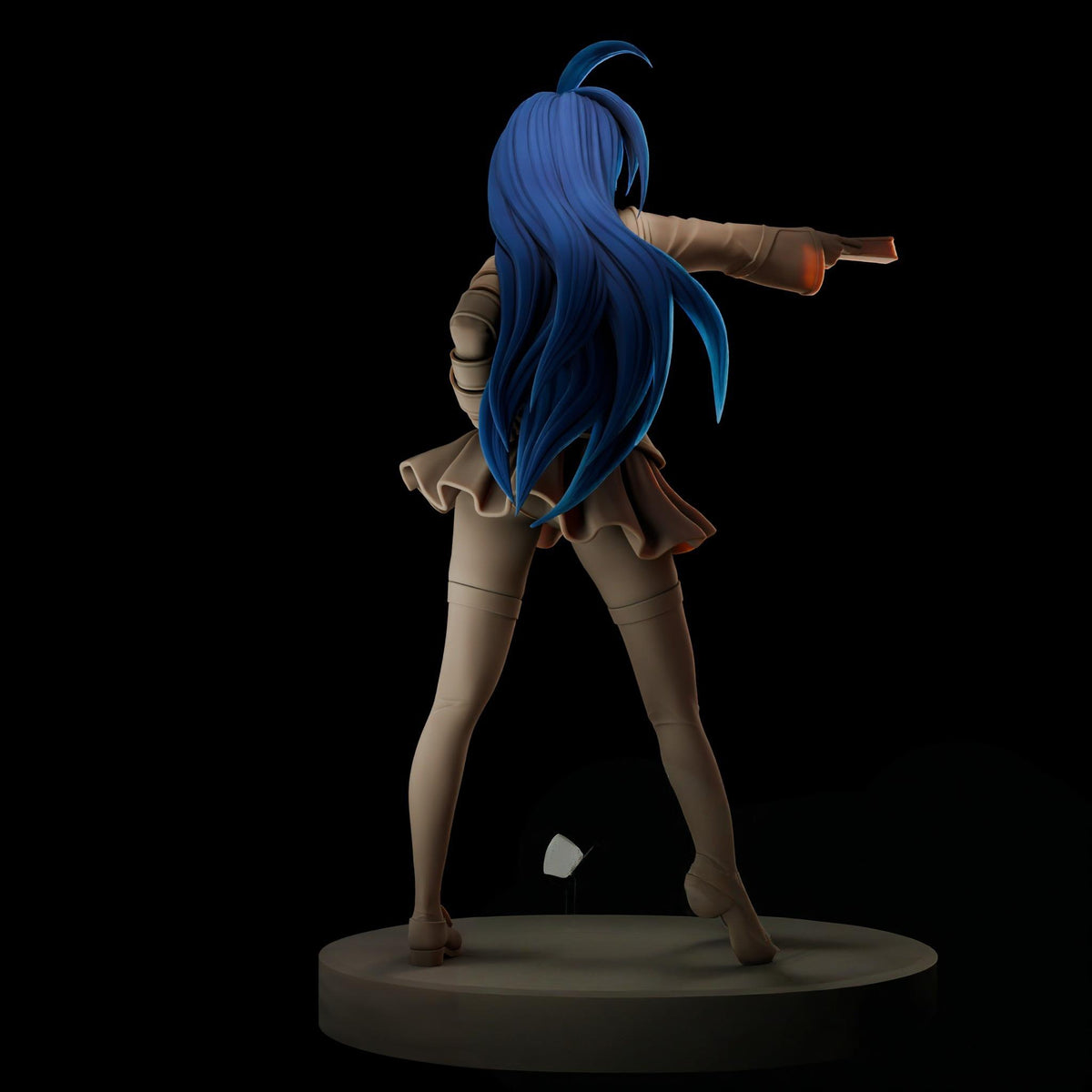1829 Medaka Kurokami_Medaka Box NSFW - STL 3D Print Files
