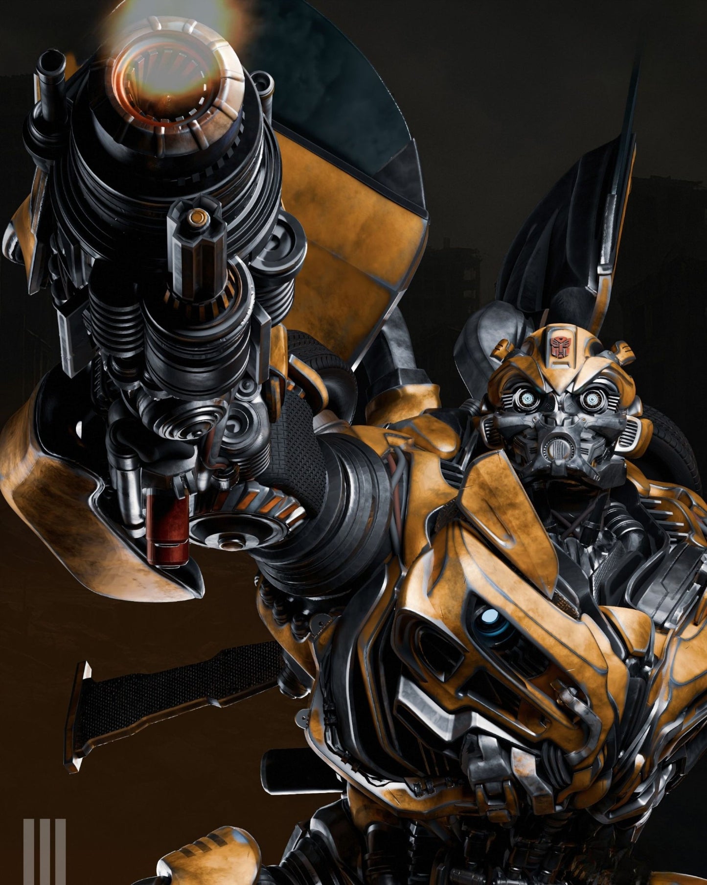 0506 Bumblebee - Transformers (4032) - STL 3D Print Files