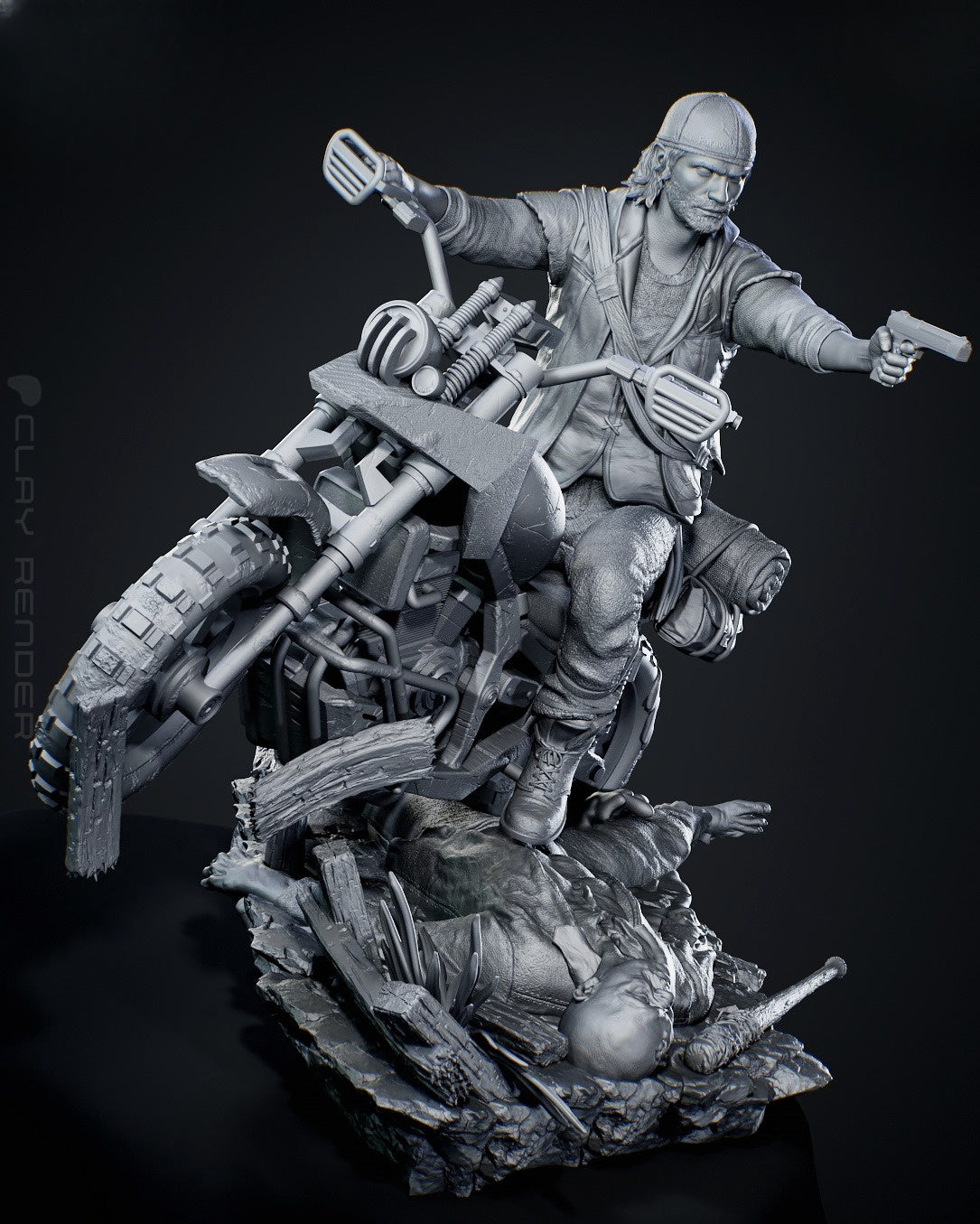 1365 Deacon StJohn_DaysGone - STL 3D Print Files