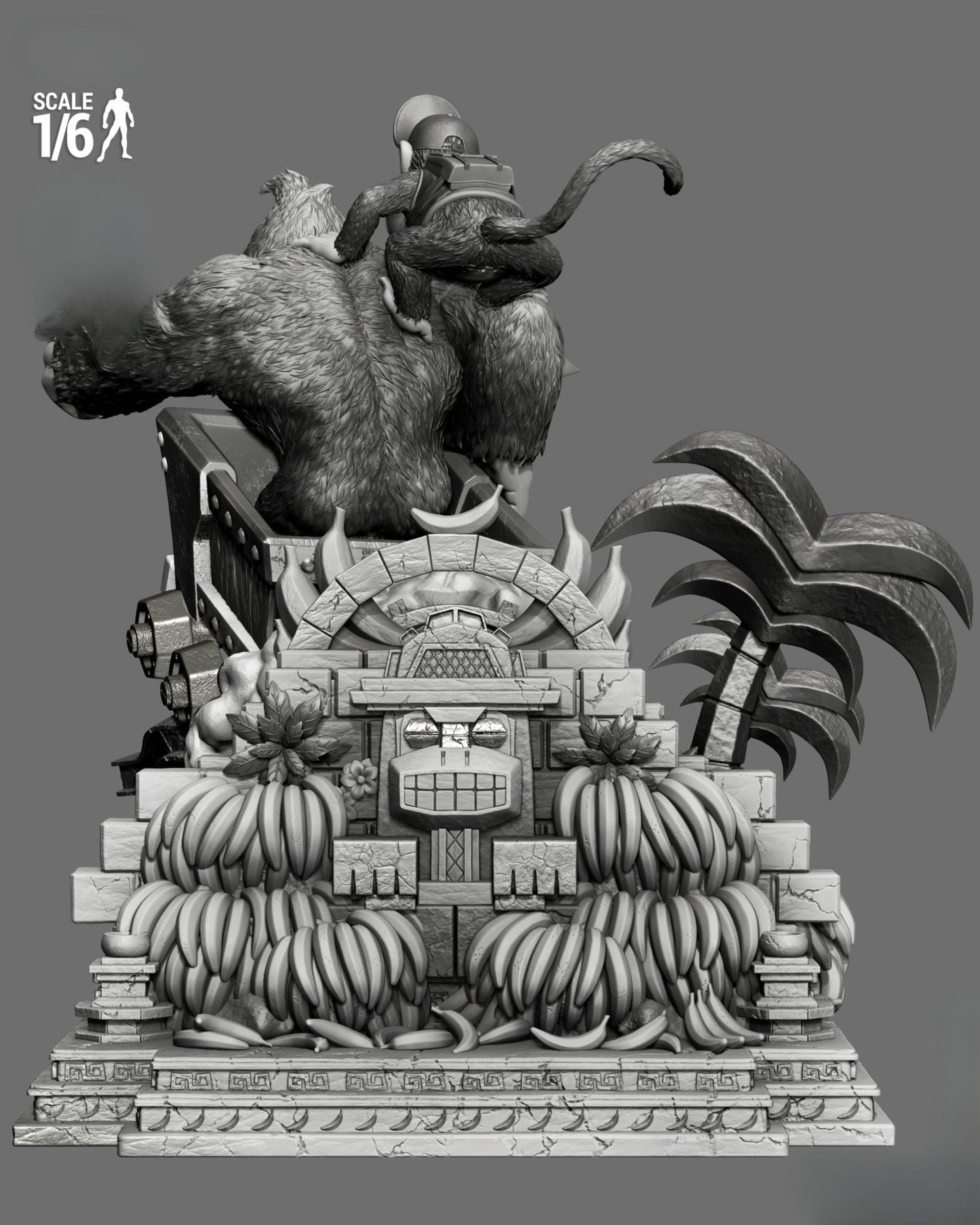 0267 Donkey Kong Country (Donkey and Diddy) - STL 3D Print Files