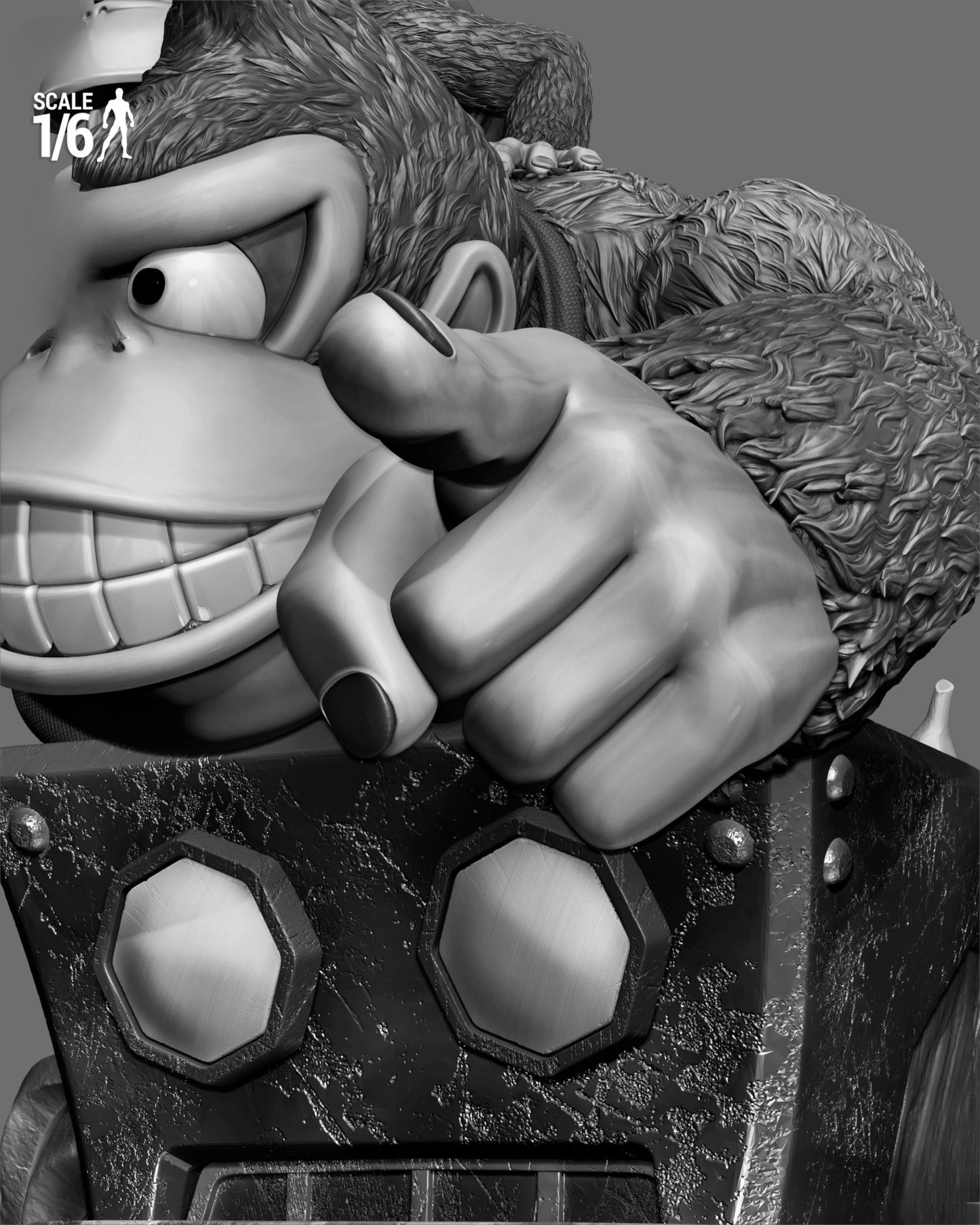0267 Donkey Kong Country (Donkey and Diddy) - STL 3D Print Files