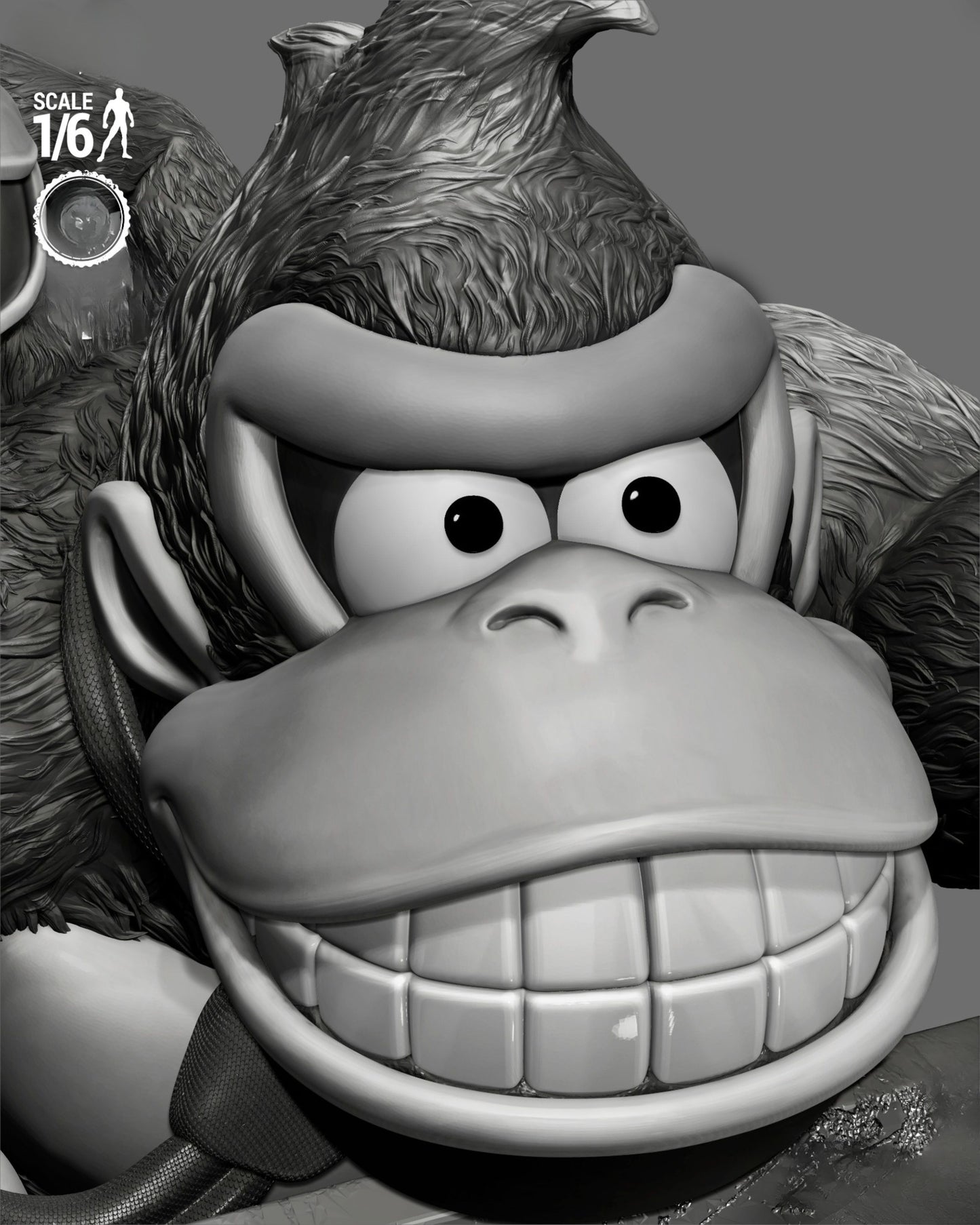 0267 Donkey Kong Country (Donkey and Diddy) - STL 3D Print Files