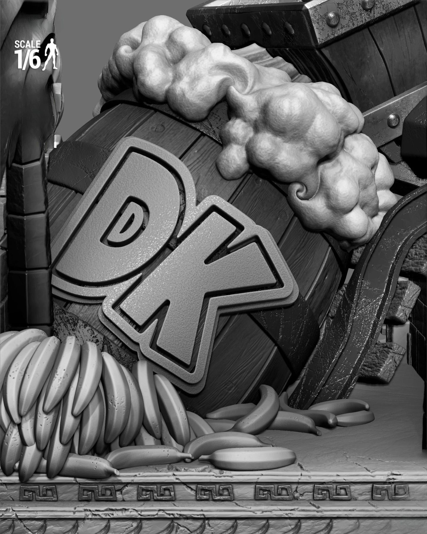 0267 Donkey Kong Country (Donkey and Diddy) - STL 3D Print Files