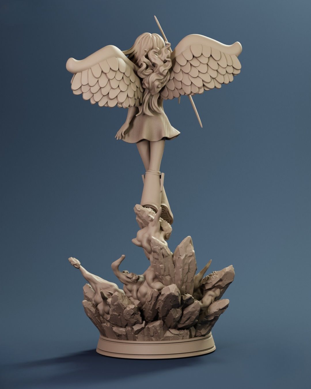 0235 Boa Hancock Seraphim (OP) - STL 3D Print Files