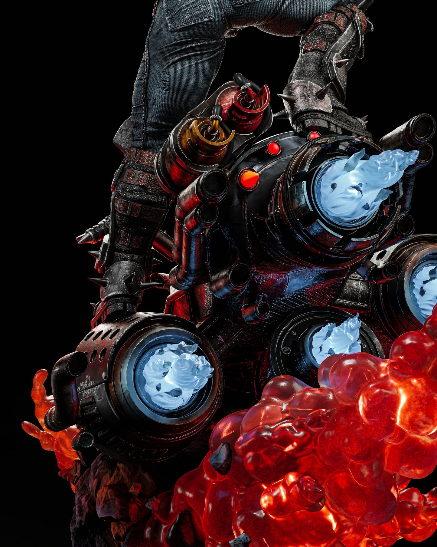 0988 Lobo - DC Comics (2351) - STL 3D Print Files