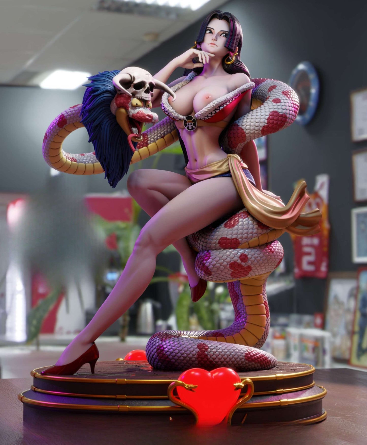 0295 Boa_Hancock (OP)_NSFW - STL 3D Print Files