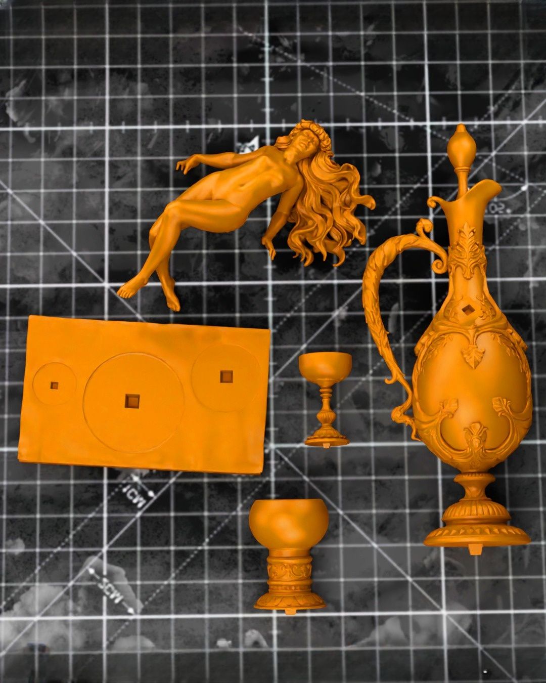 0353 Le Vin De Tokai - STL 3D Print Files