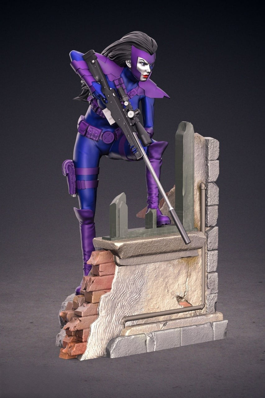 0117 Domino - Marvel Comics (1538) - STL 3D Print Files