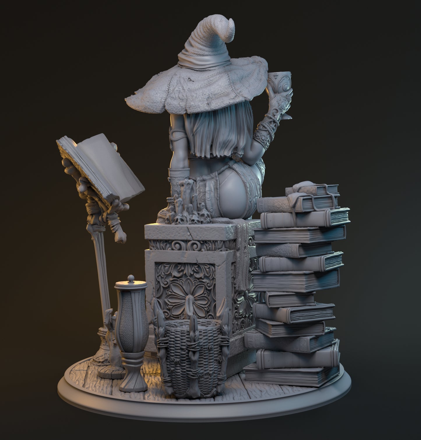 1718 Merlin_Miniature NSFW - STL 3D Print Files