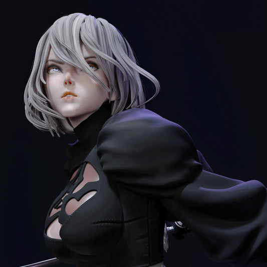 0979 2B - Nier Automata (1667) - STL 3D Print Files