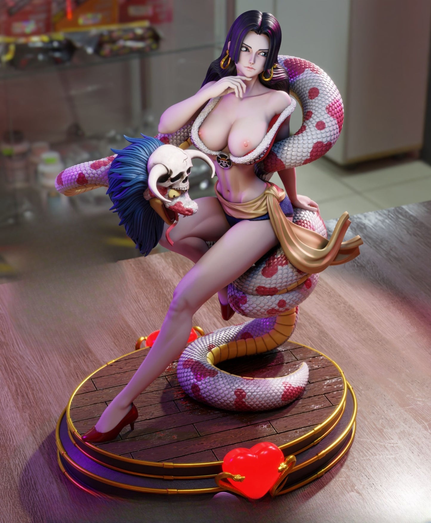 0295 Boa_Hancock (OP)_NSFW - STL 3D Print Files