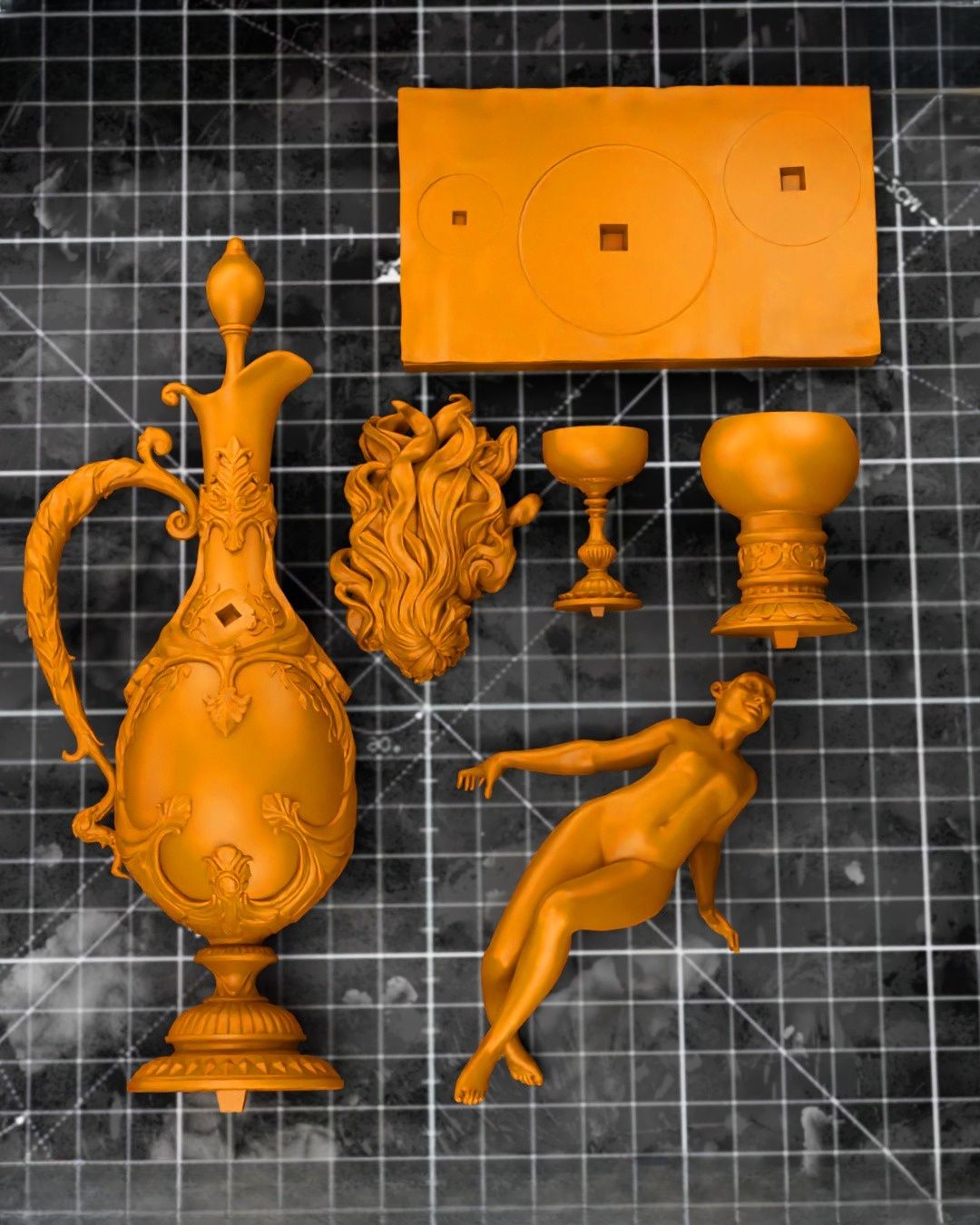 0353 Le Vin De Tokai - STL 3D Print Files