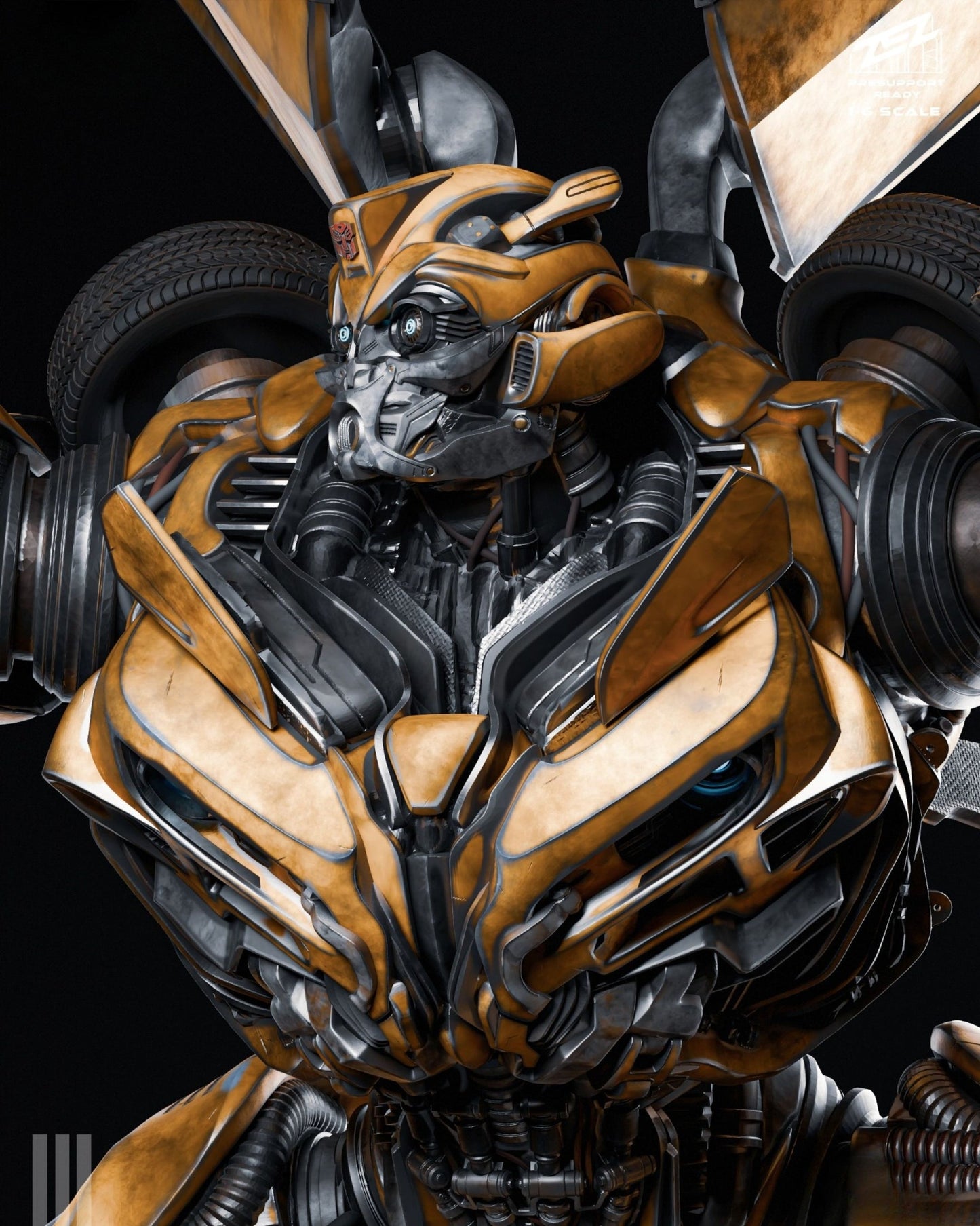 0506 Bumblebee - Transformers (4032) - STL 3D Print Files