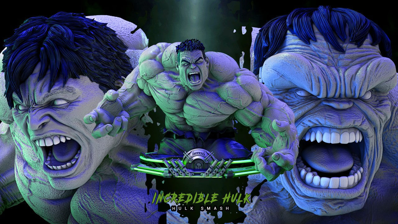 0432 Hulk 2023 Bust - Marvel Comics (1430) - STL 3D Print Files