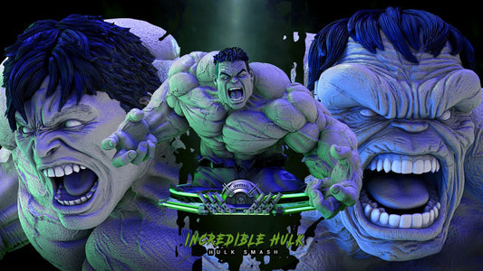 0432 Hulk 2023 Bust - Marvel Comics (1430) - STL 3D Print Files