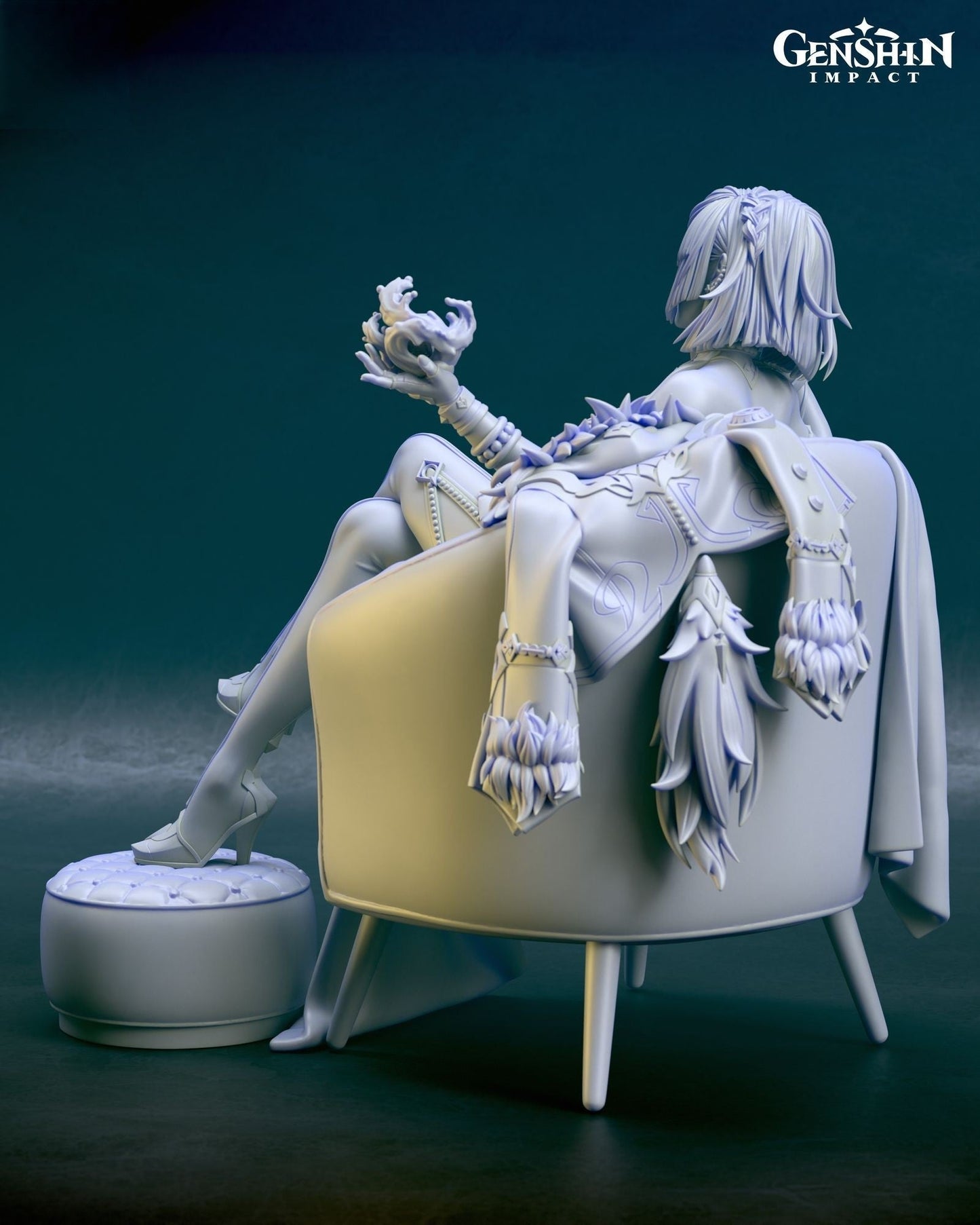 0798 Yelan - Genshin Impact - STL 3D Print Files