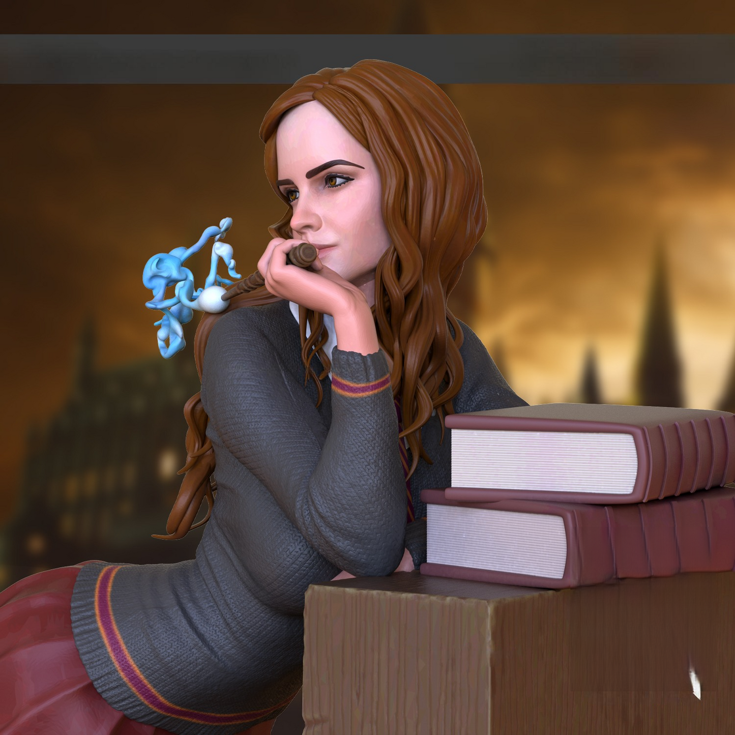0174 Hermione Granger NSFW - Harry Potter (1990) - STL 3D Print Files