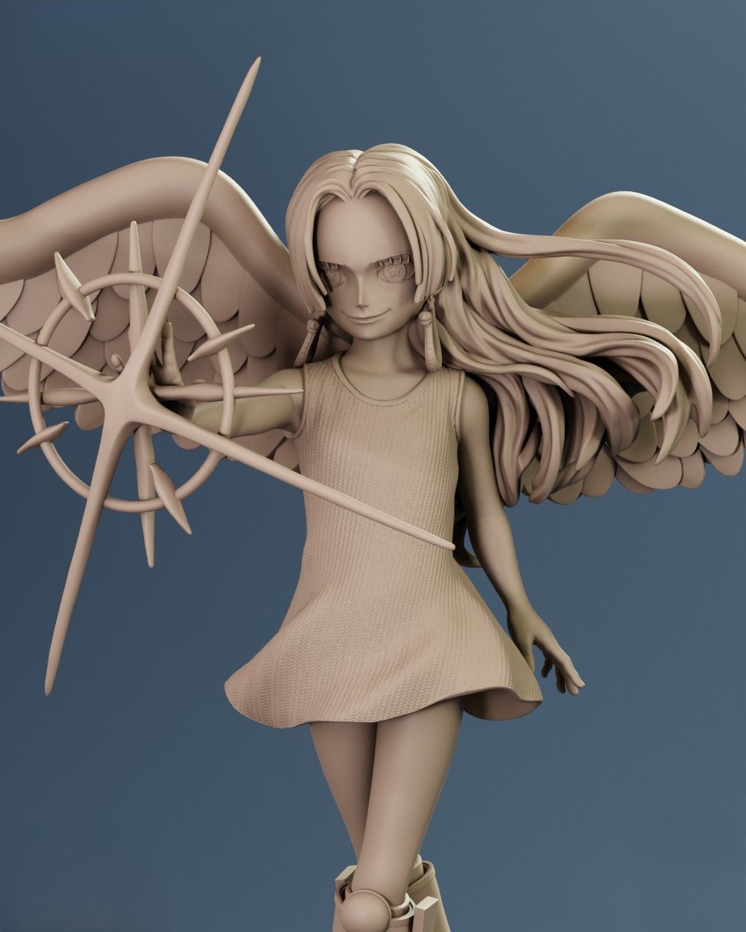 0235 Boa Hancock Seraphim (OP) - STL 3D Print Files