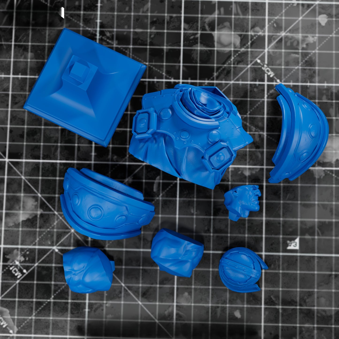 1404 Ram Man_Masters of the Universe - STL 3D Print Files