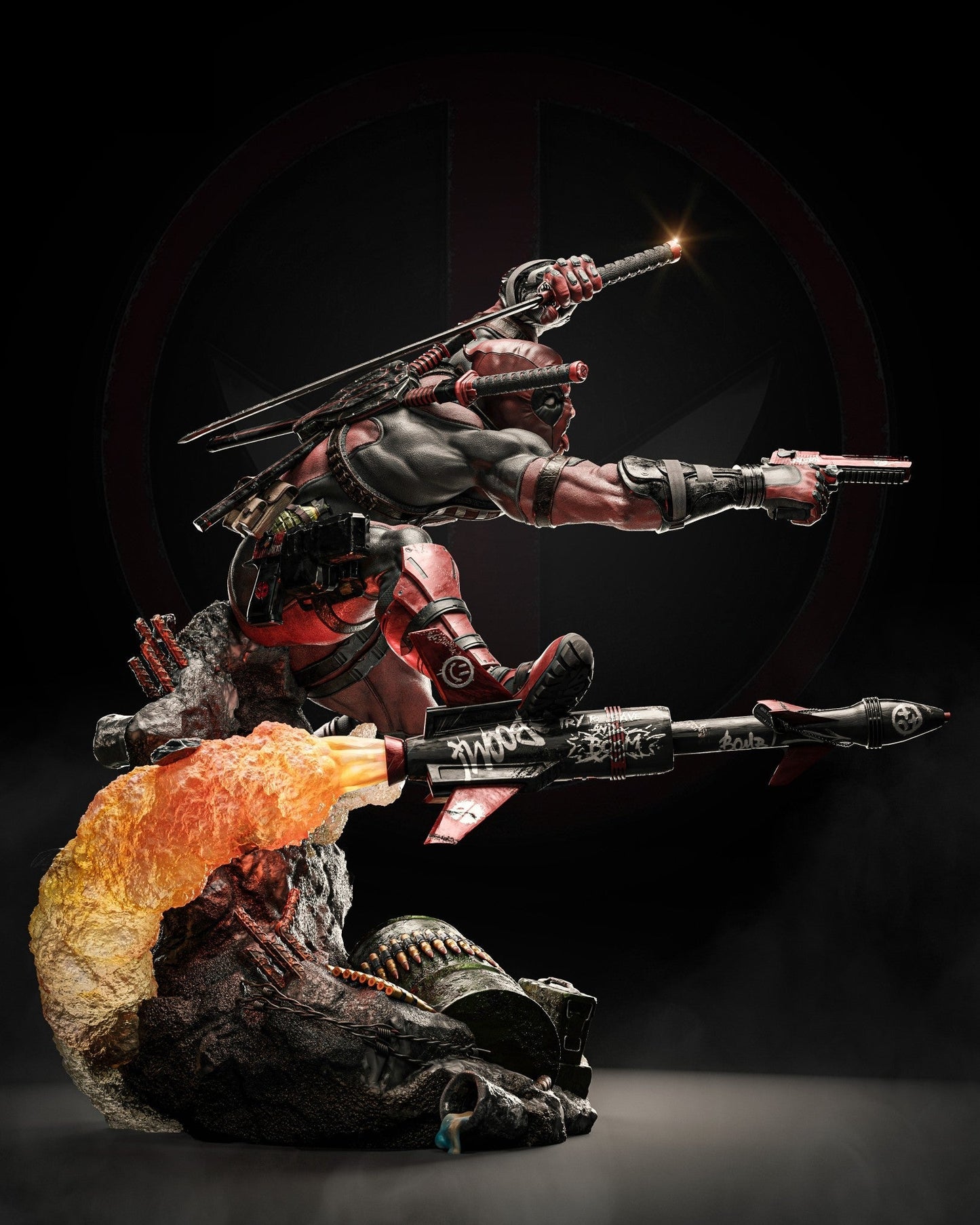 0116 Deadpool - Marvel Comics - STL 3D Print Files