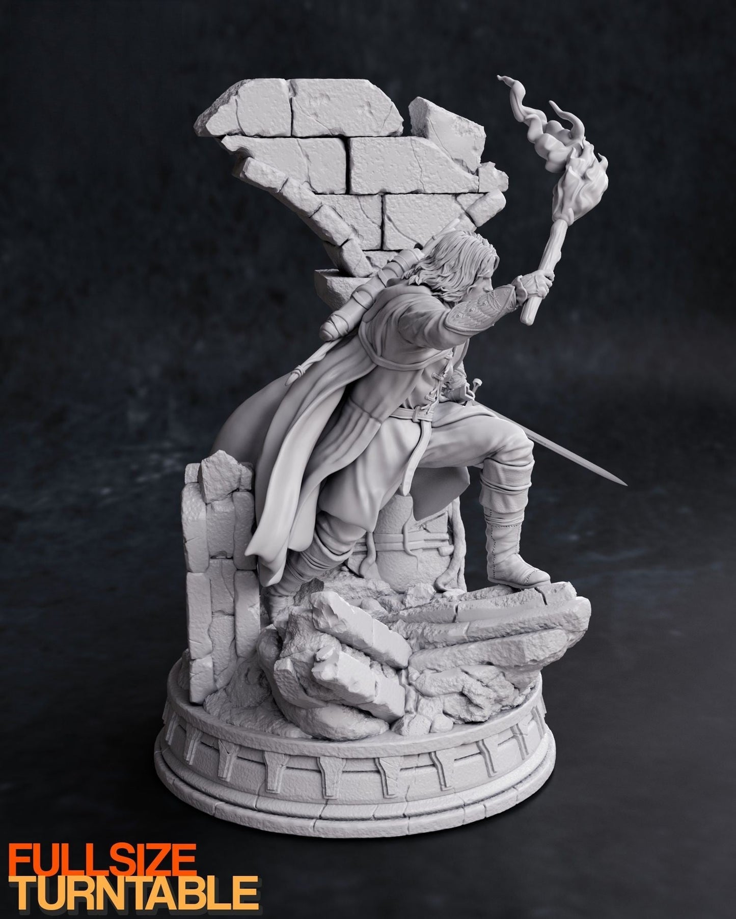 0655 Aragorn - Lord of the Rings - STL 3D Print Files