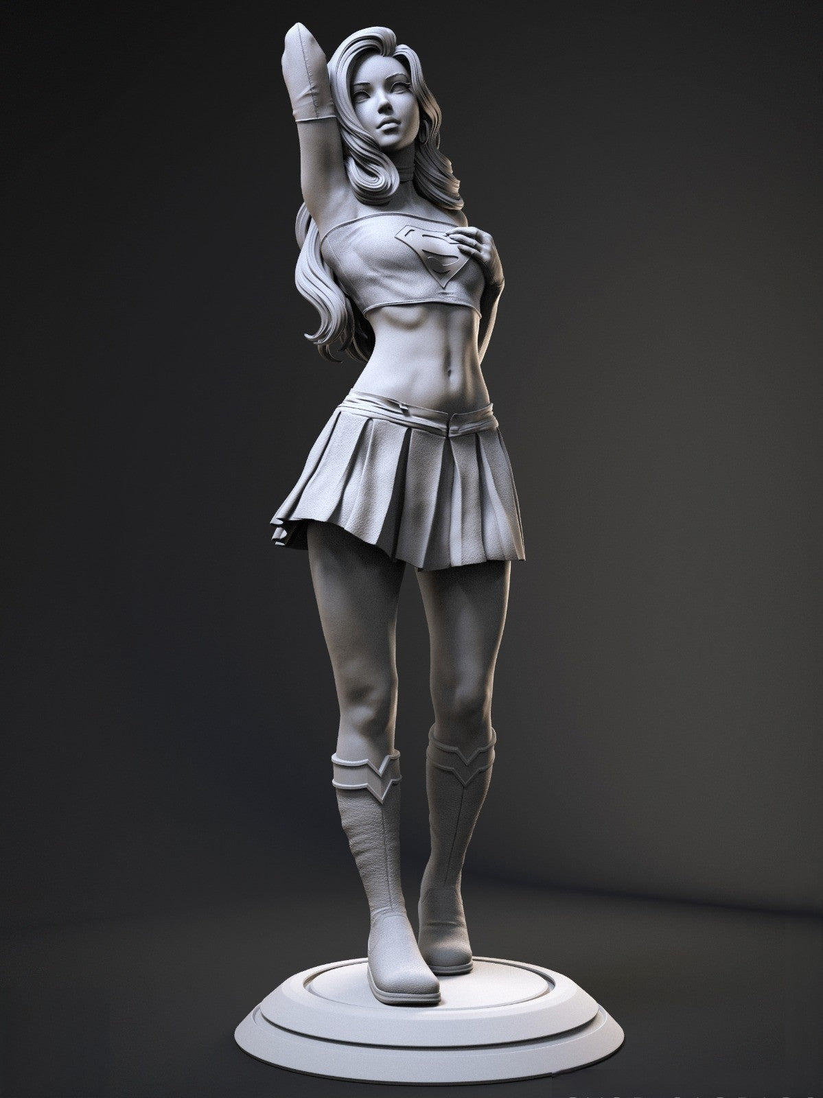 0426 Supergirl - DC Comics (1456) - STL 3D Print Files