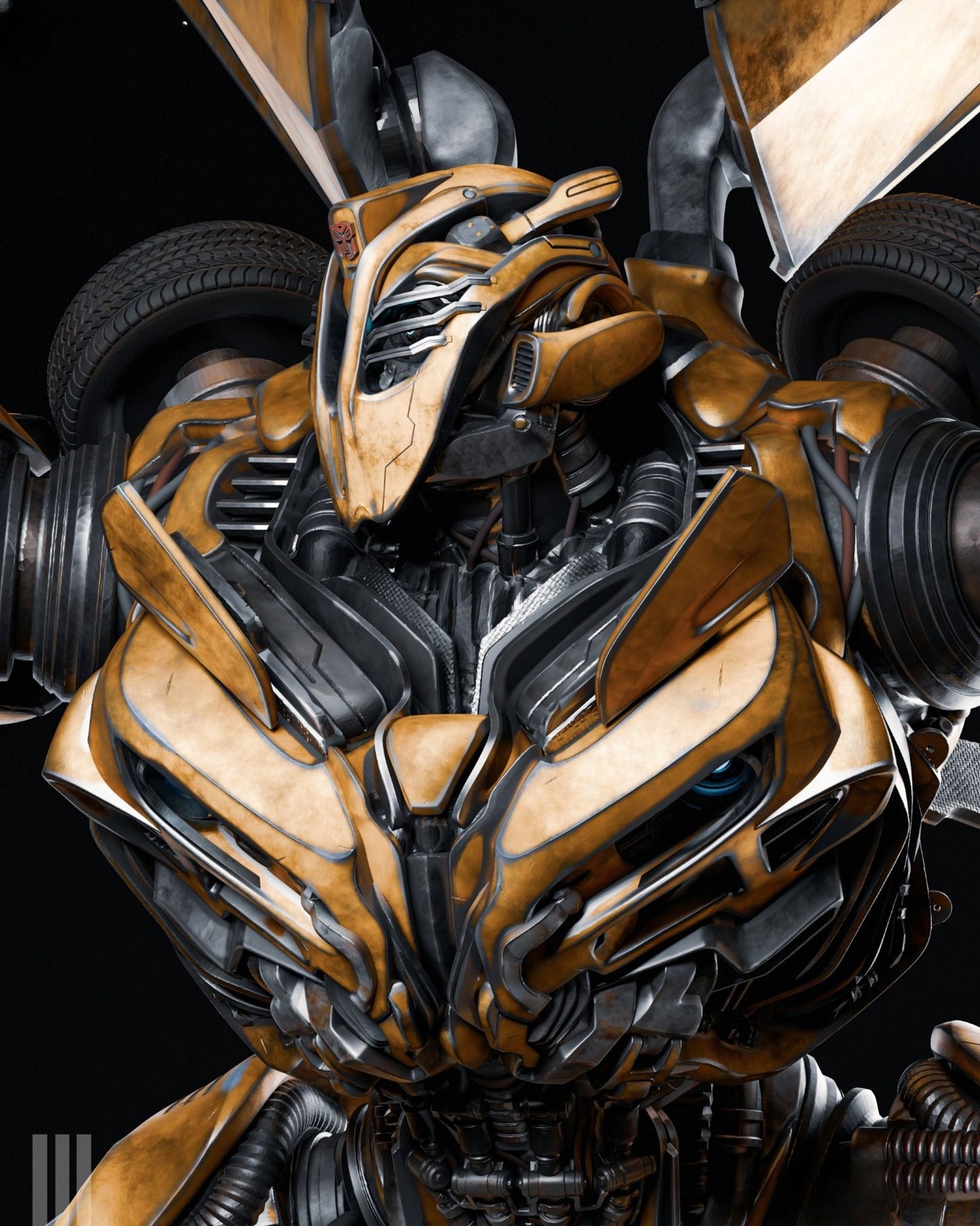0506 Bumblebee - Transformers (4032) - STL 3D Print Files