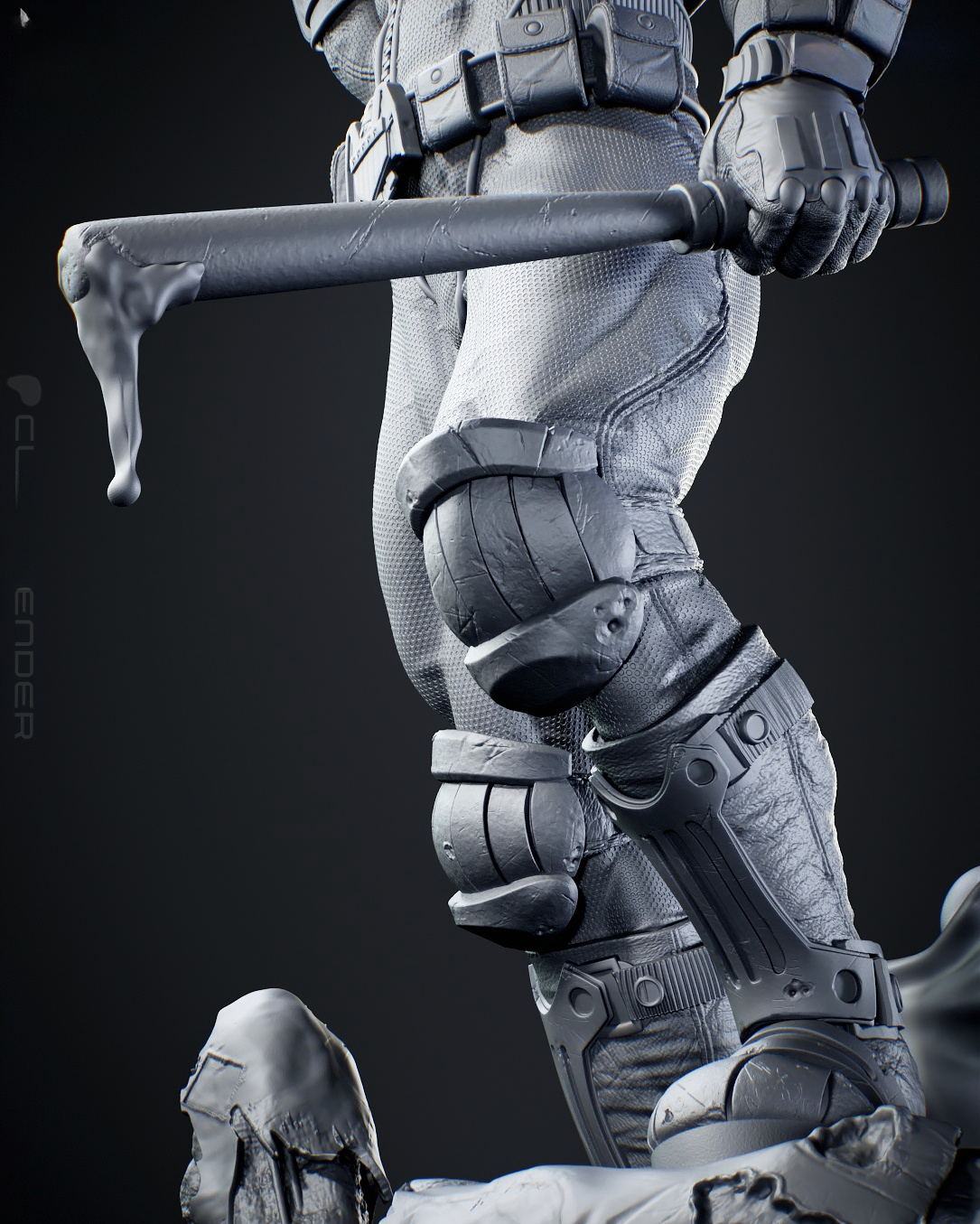 1642 Judge Dredd_2000 AD - STL 3D Print Files