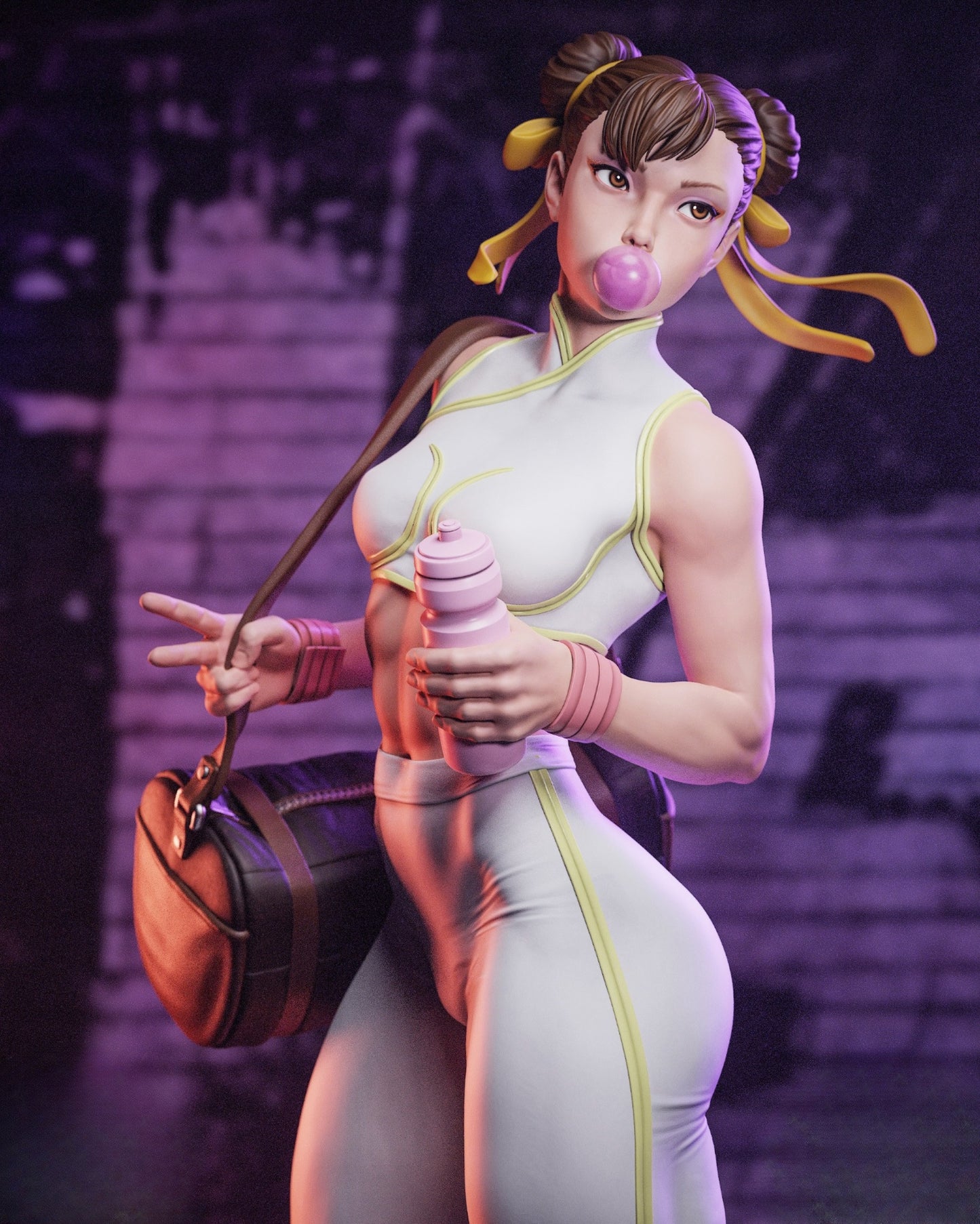 0878 Chun-Li_Street Fighter NSFW - STL 3D Print Files