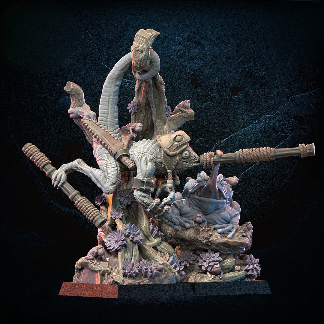 0703 Cuetzpal Empire Remastered Vol1 - STL 3D Print Files