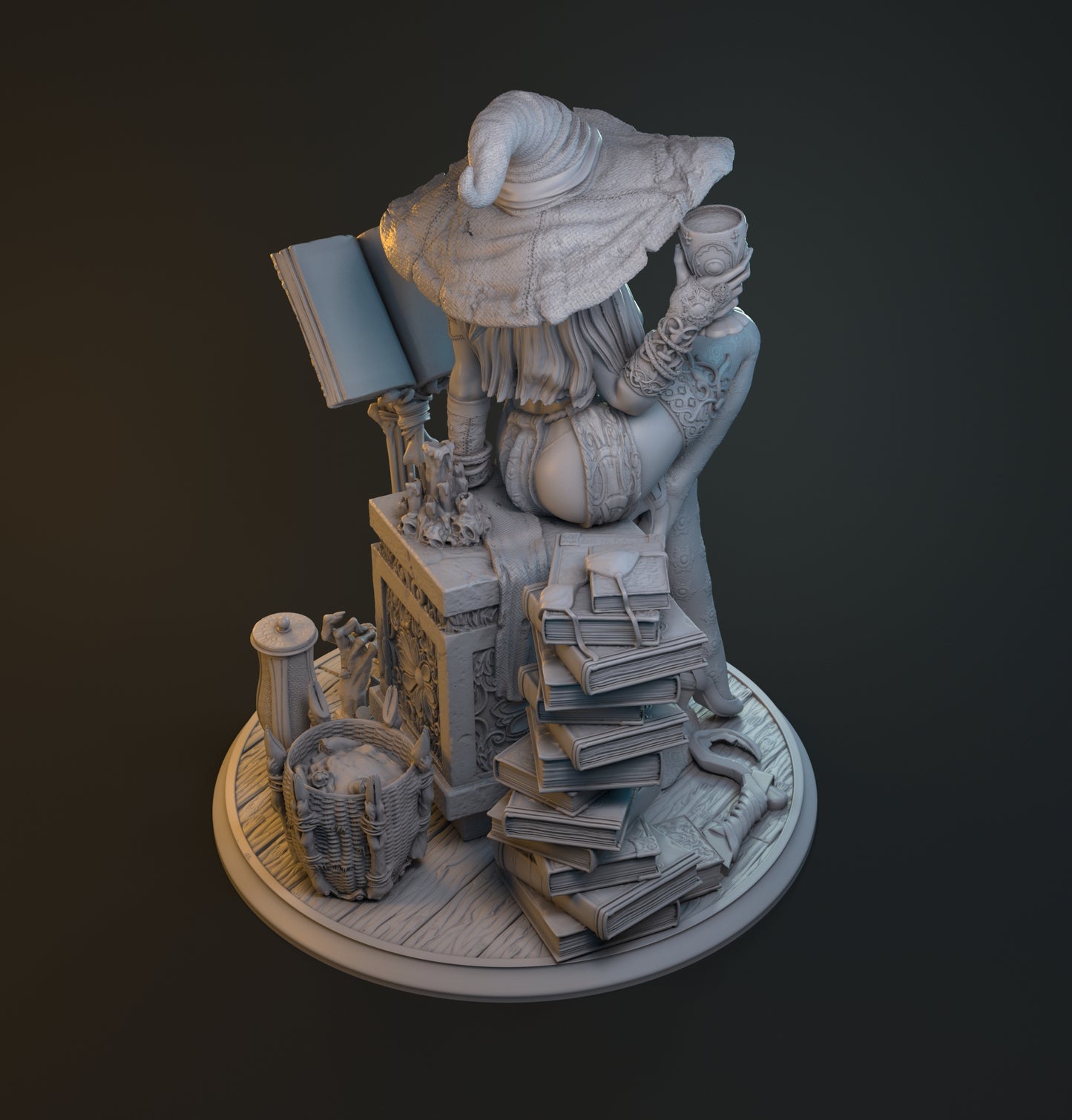1718 Merlin_Miniature NSFW - STL 3D Print Files