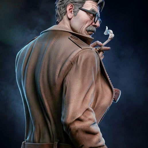 1697 Commissioner James Gordon_DC Comics - STL 3D Print Files