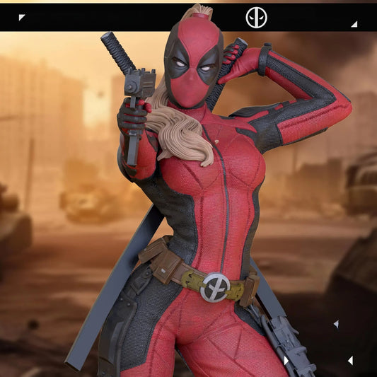0916 Lady Deadpool NSFW - Deadpool (2856) - STL 3D Print Files
