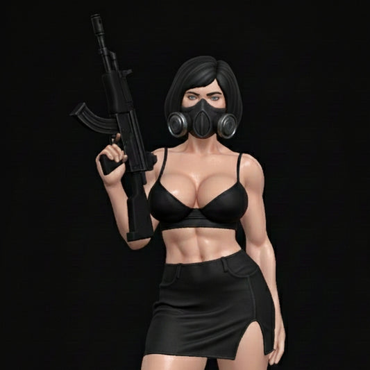 1753 Killer Girl_Mini - STL 3D Print Files