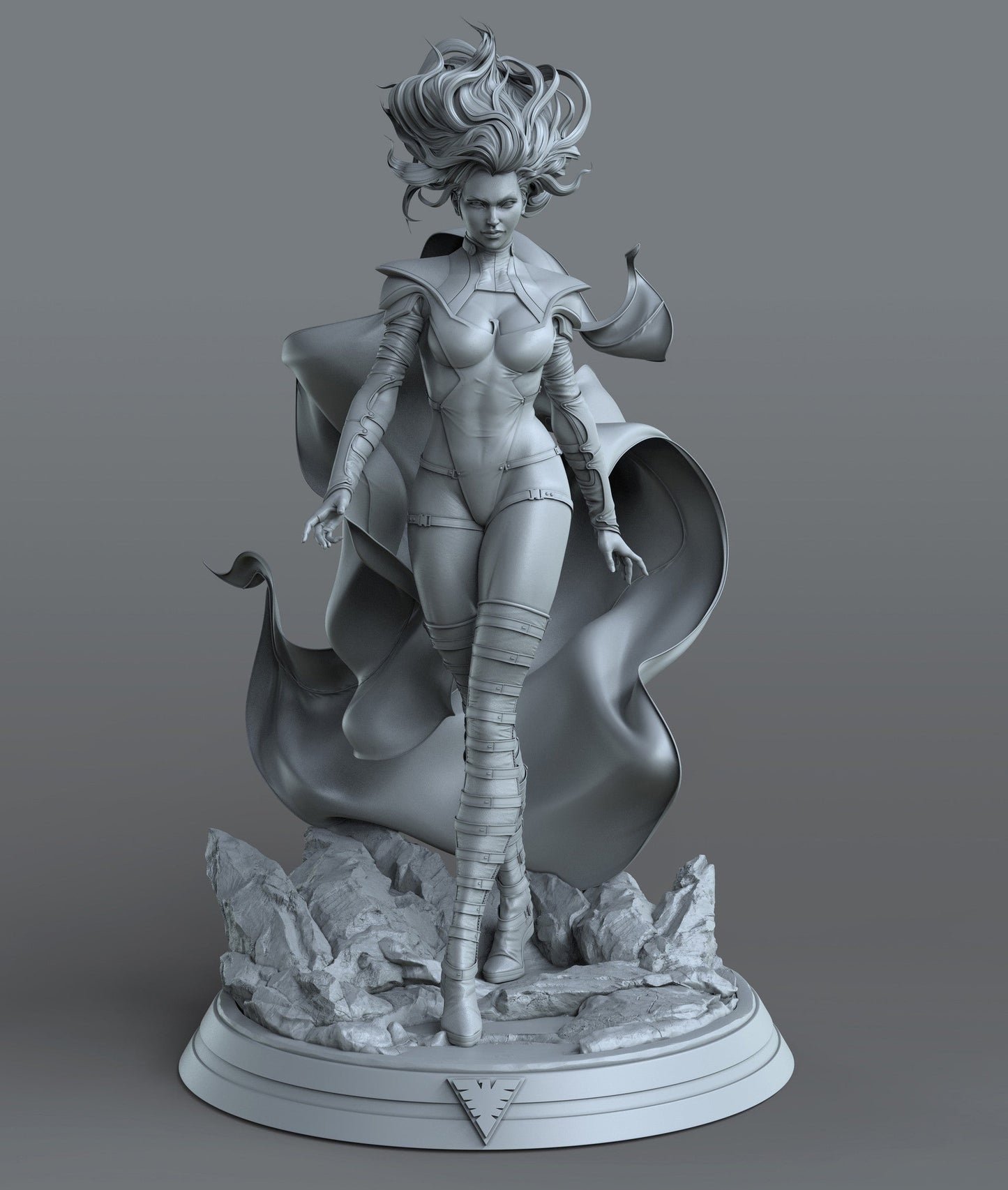 0422 Phoenix Force - Emma Frost - STL 3D Print Files