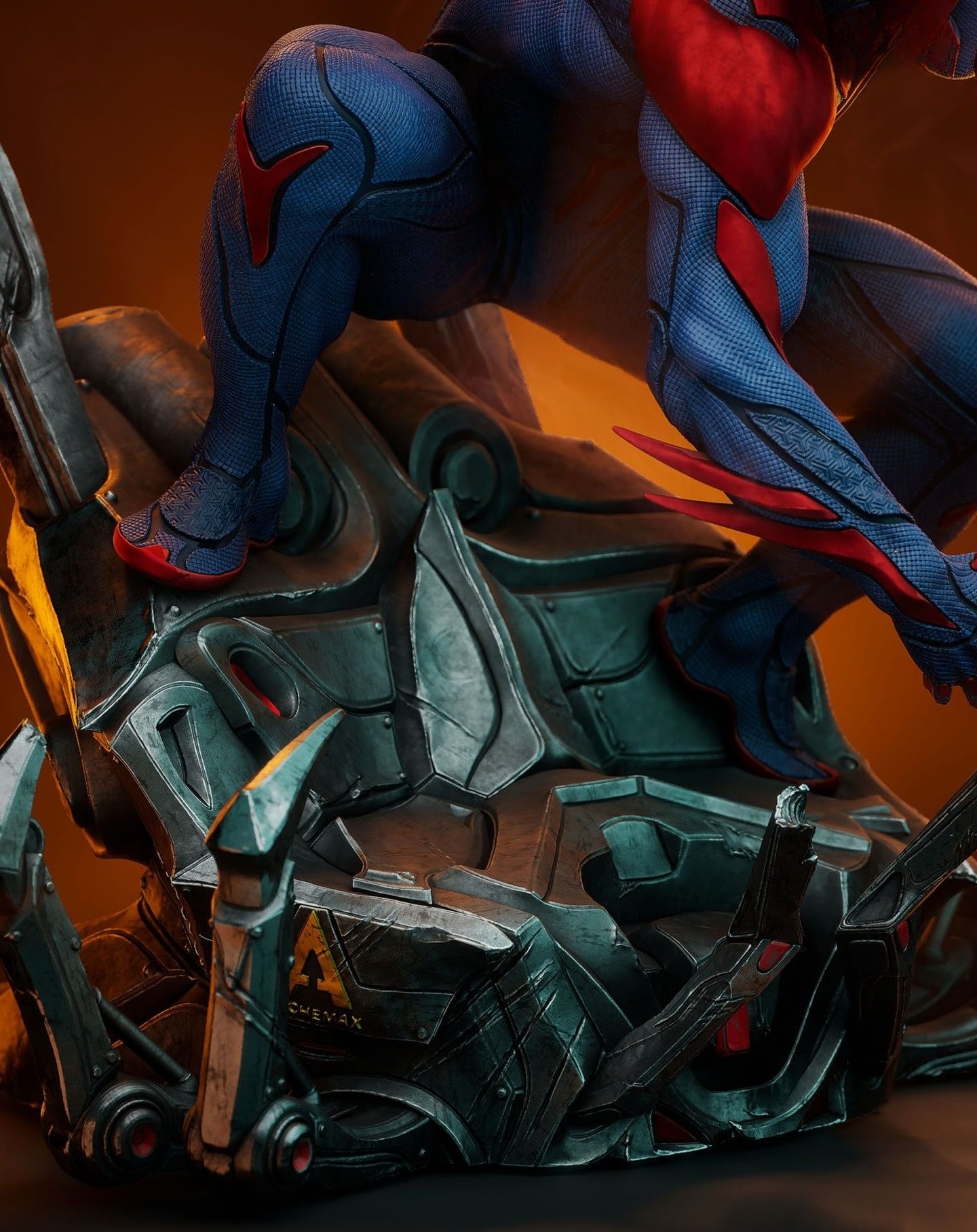 0336 Spider Man 2099 - STL 3D Print Files