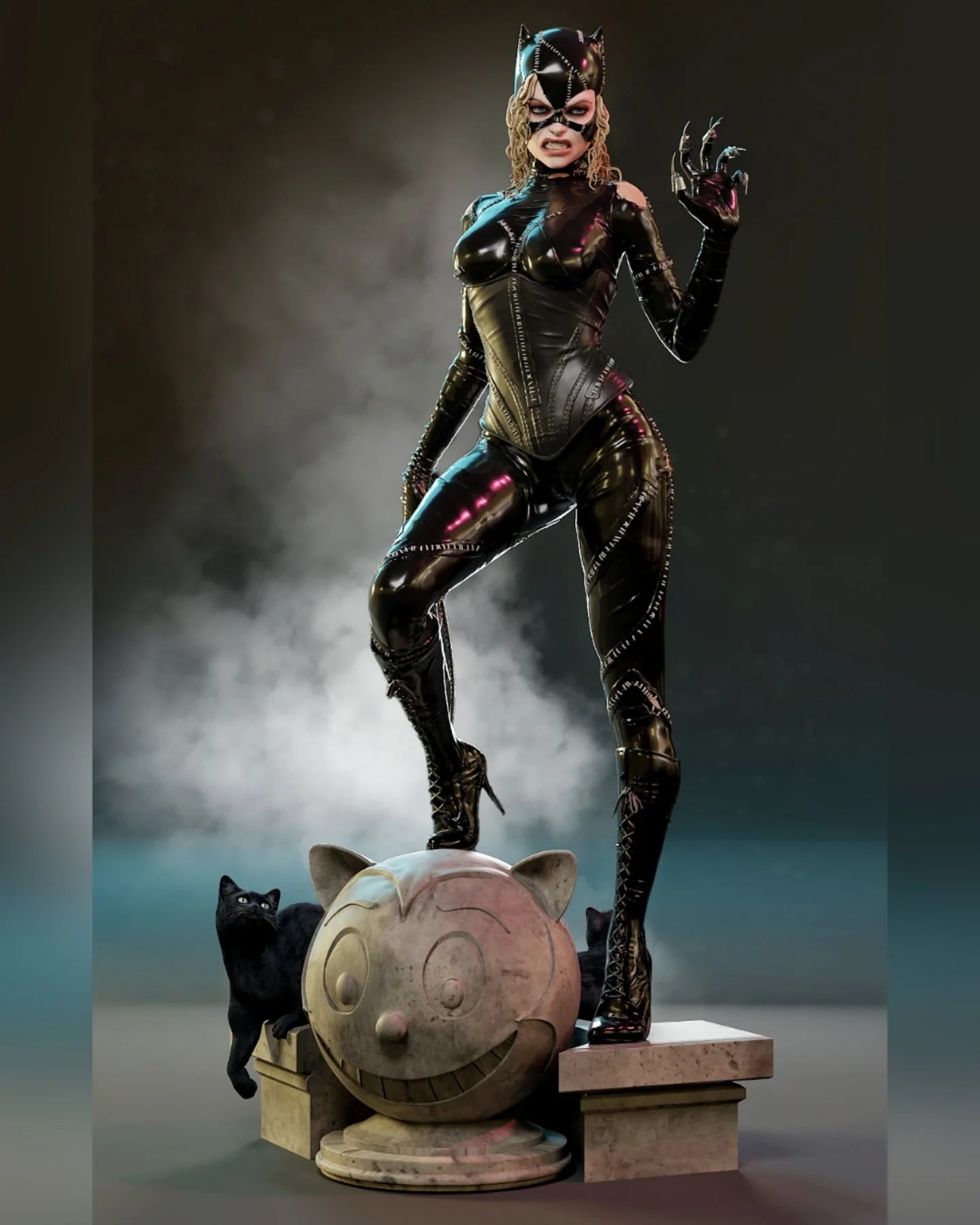 0565 Catwoman - STL 3D Print Files