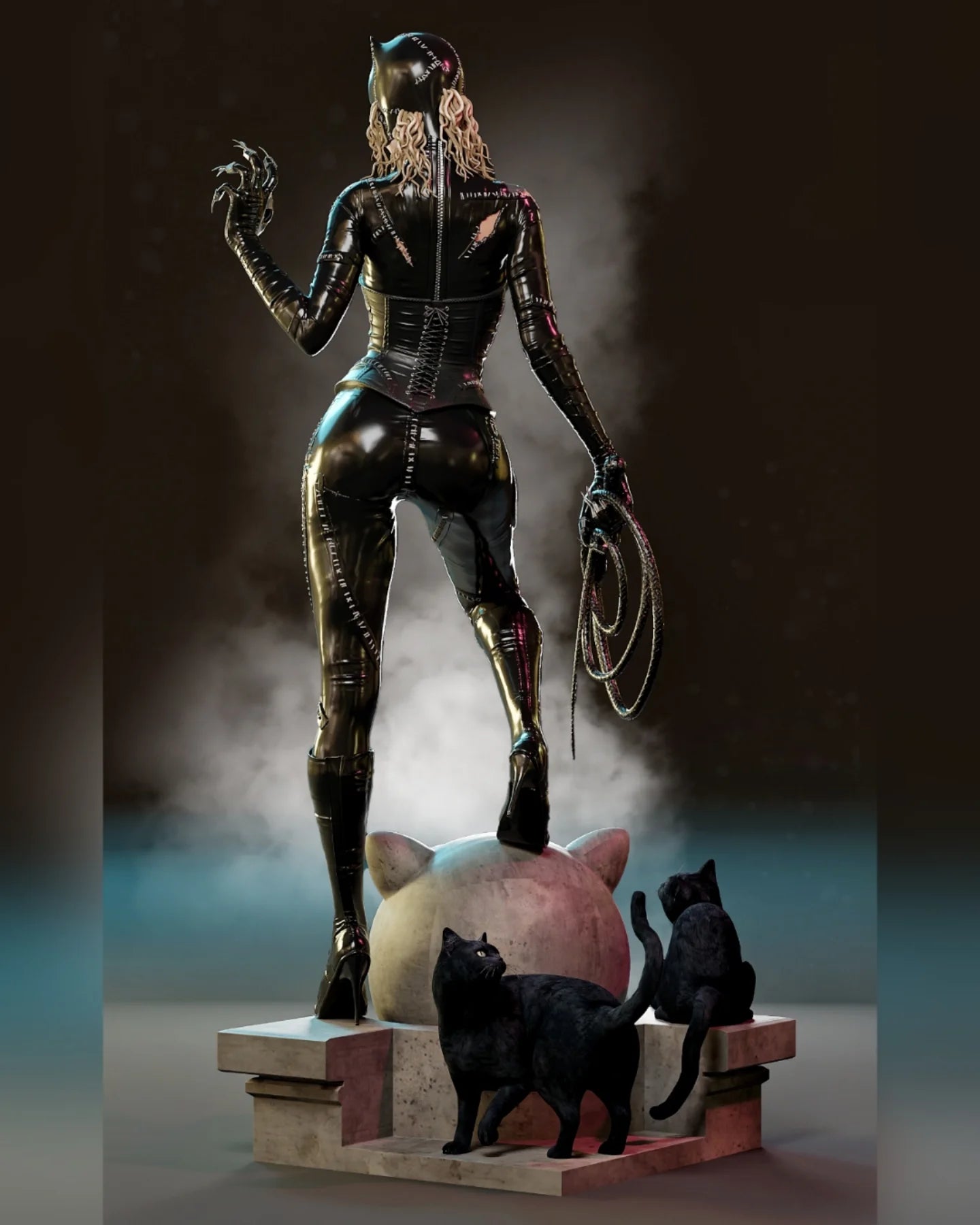 0565 Catwoman - STL 3D Print Files
