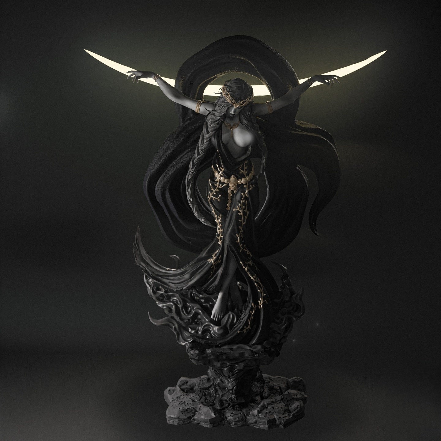 0866 Queen Marika - STL 3D Print Files