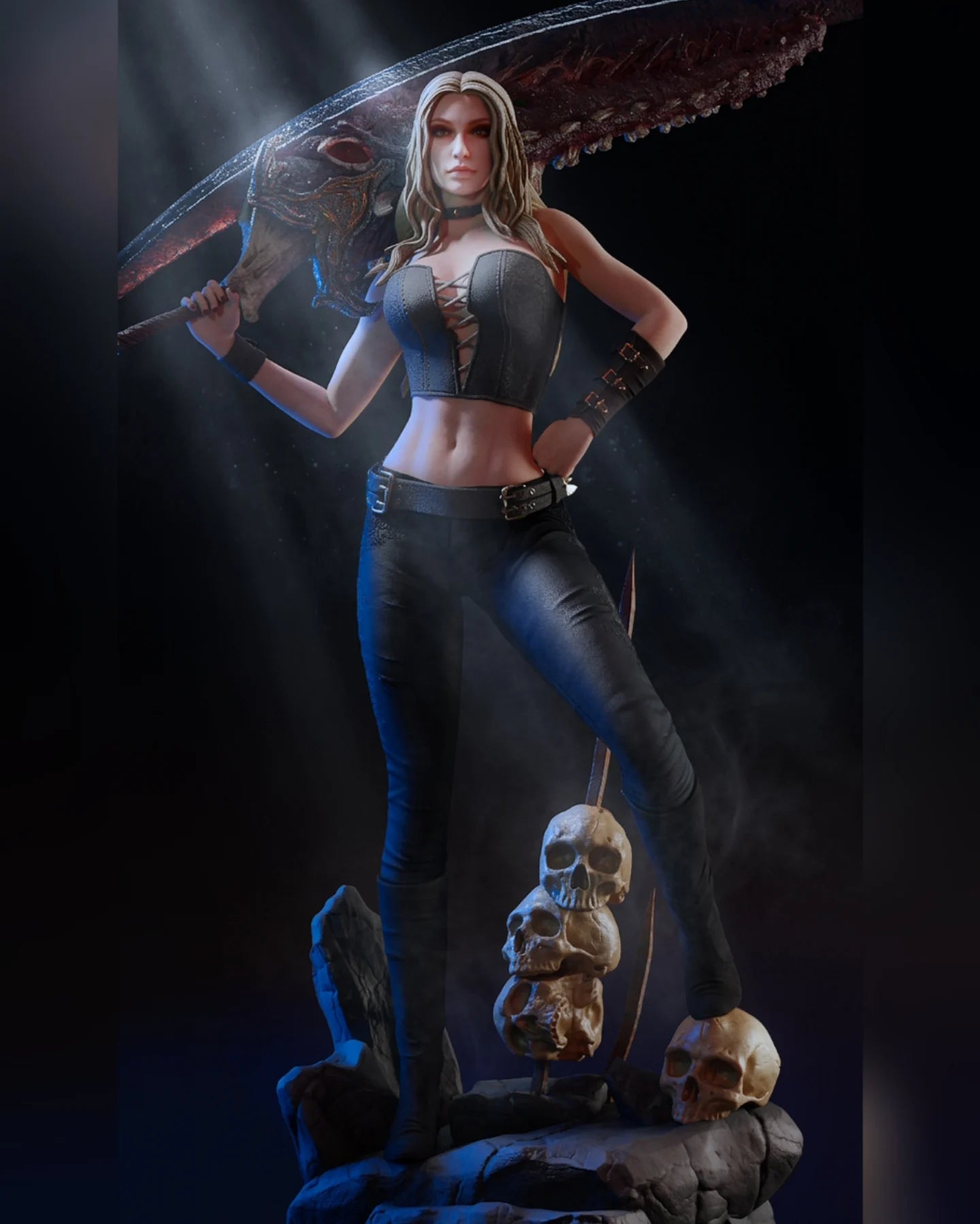 0884 Trish Devil May Cry - STL 3D Print Files