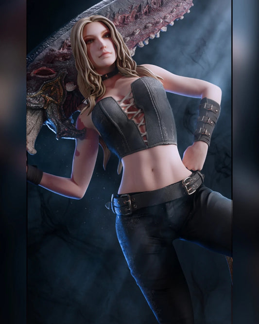 0884 Trish Devil May Cry - STL 3D Print Files