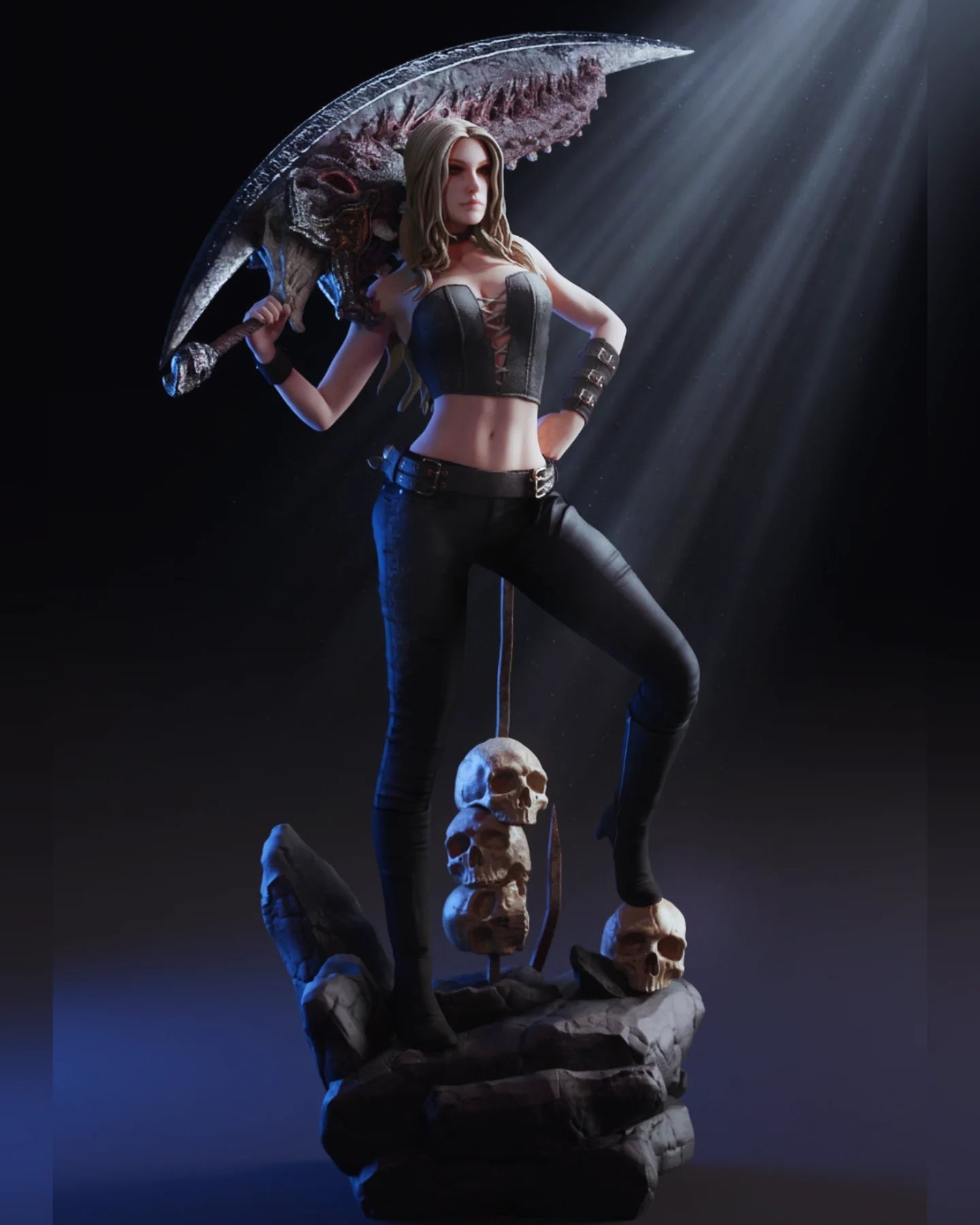 0884 Trish Devil May Cry - STL 3D Print Files