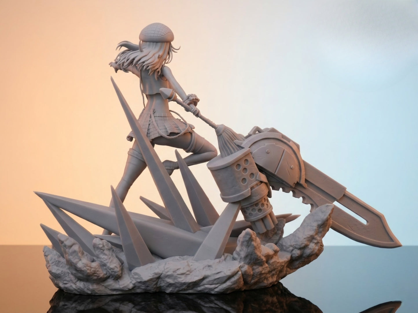 1061 Alisa Ilinichina Amiella_God Eater - STL 3D Print Files