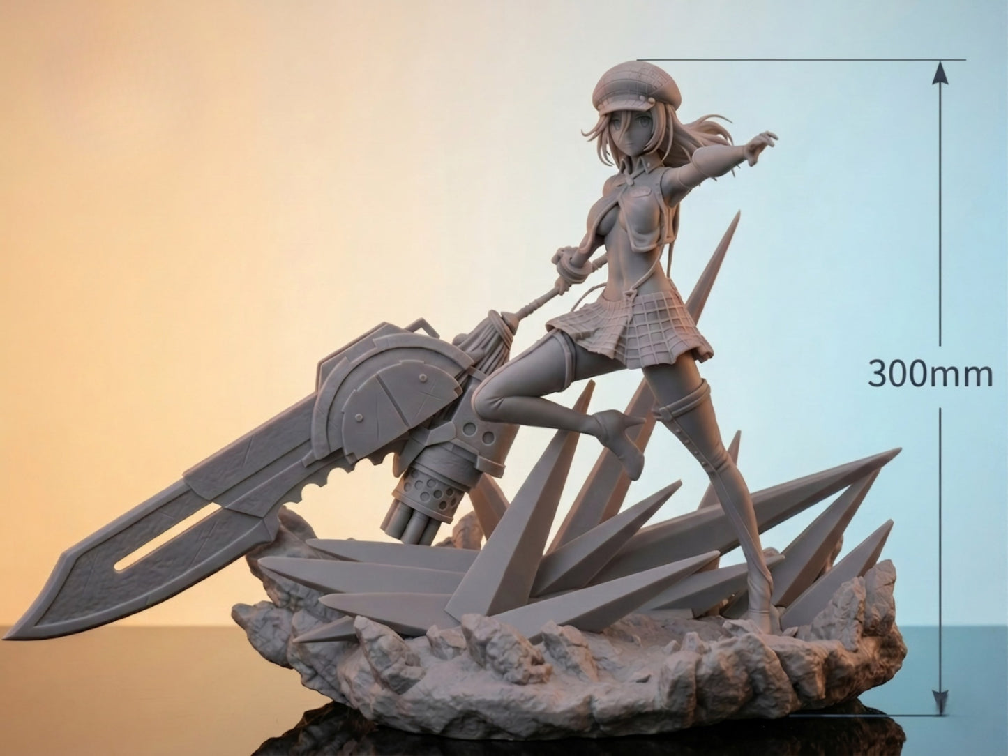 1061 Alisa Ilinichina Amiella_God Eater - STL 3D Print Files