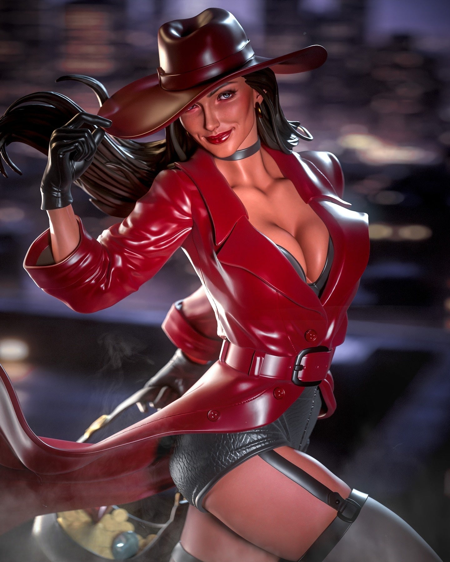 1018 Carmen Sandiego NSFW - STL 3D Print Files