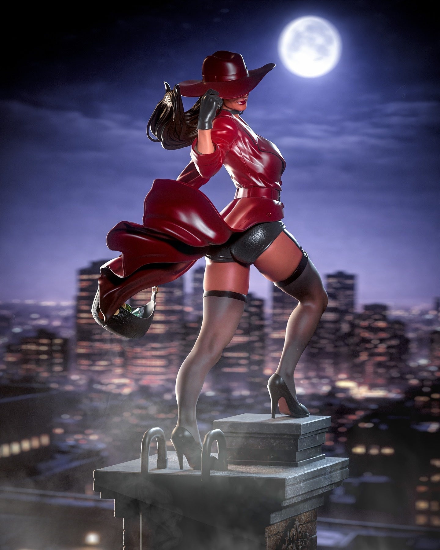 1018 Carmen Sandiego NSFW - STL 3D Print Files