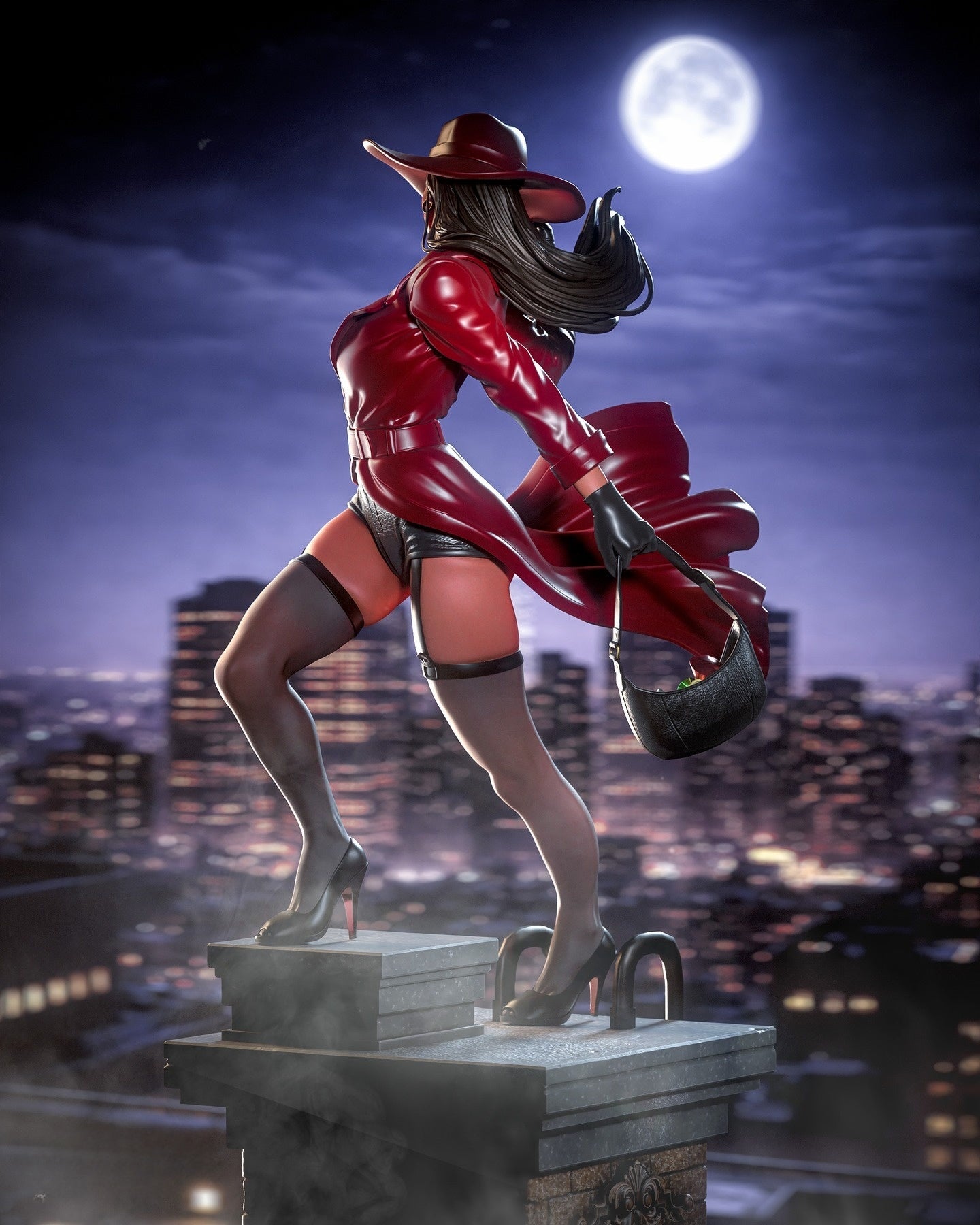 1018 Carmen Sandiego NSFW - STL 3D Print Files